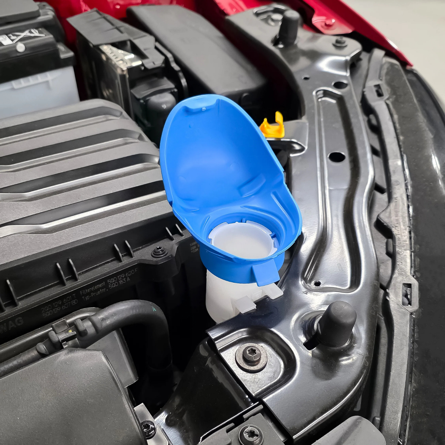 Windshield Wiper Fluid Funnel and Cap