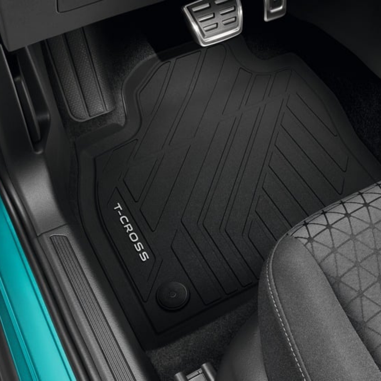 Volkswagen T-Cross All-Weather Rubber Floor Mat
