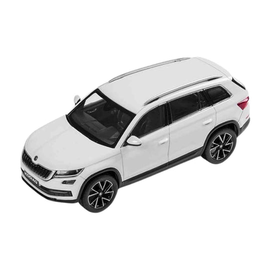 Skoda Moon White Kodiaq Toy Model