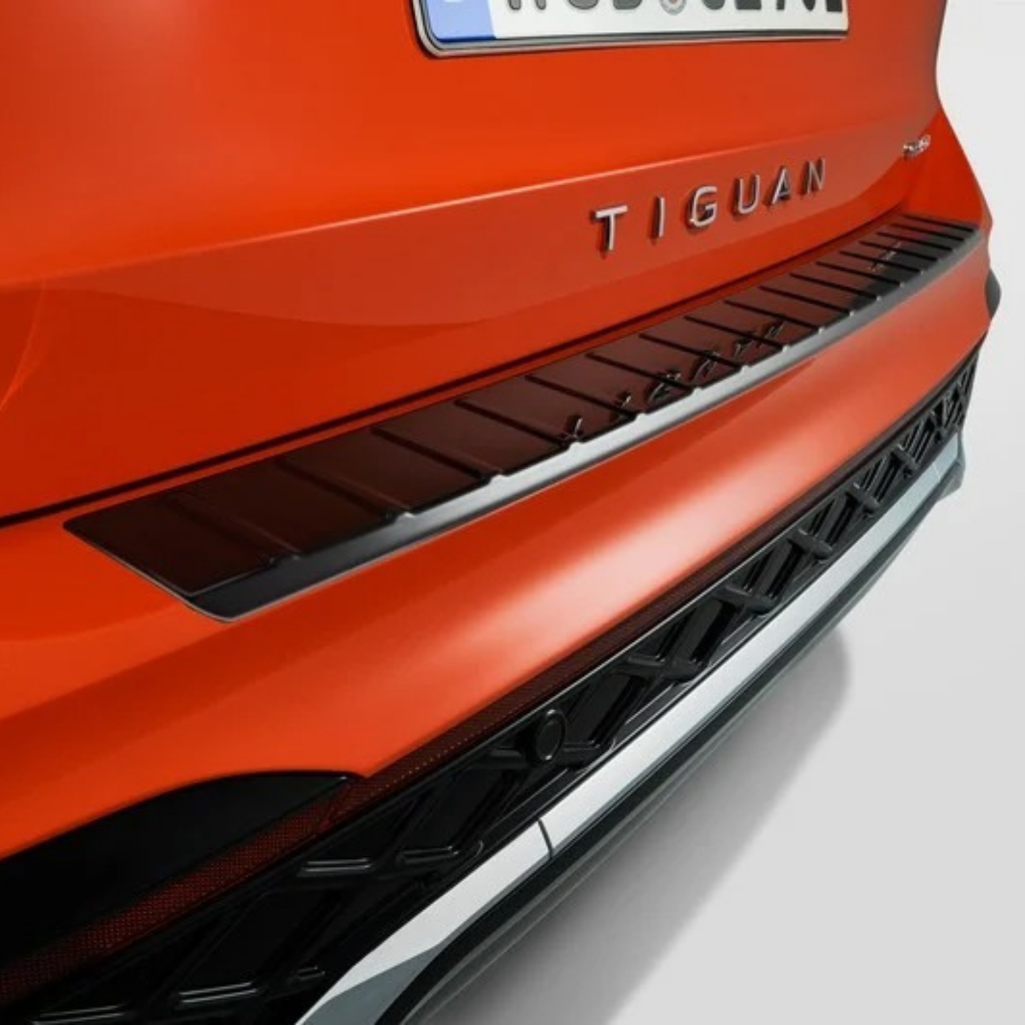 Volkswagen Tiguan Black Loading Sill Protection