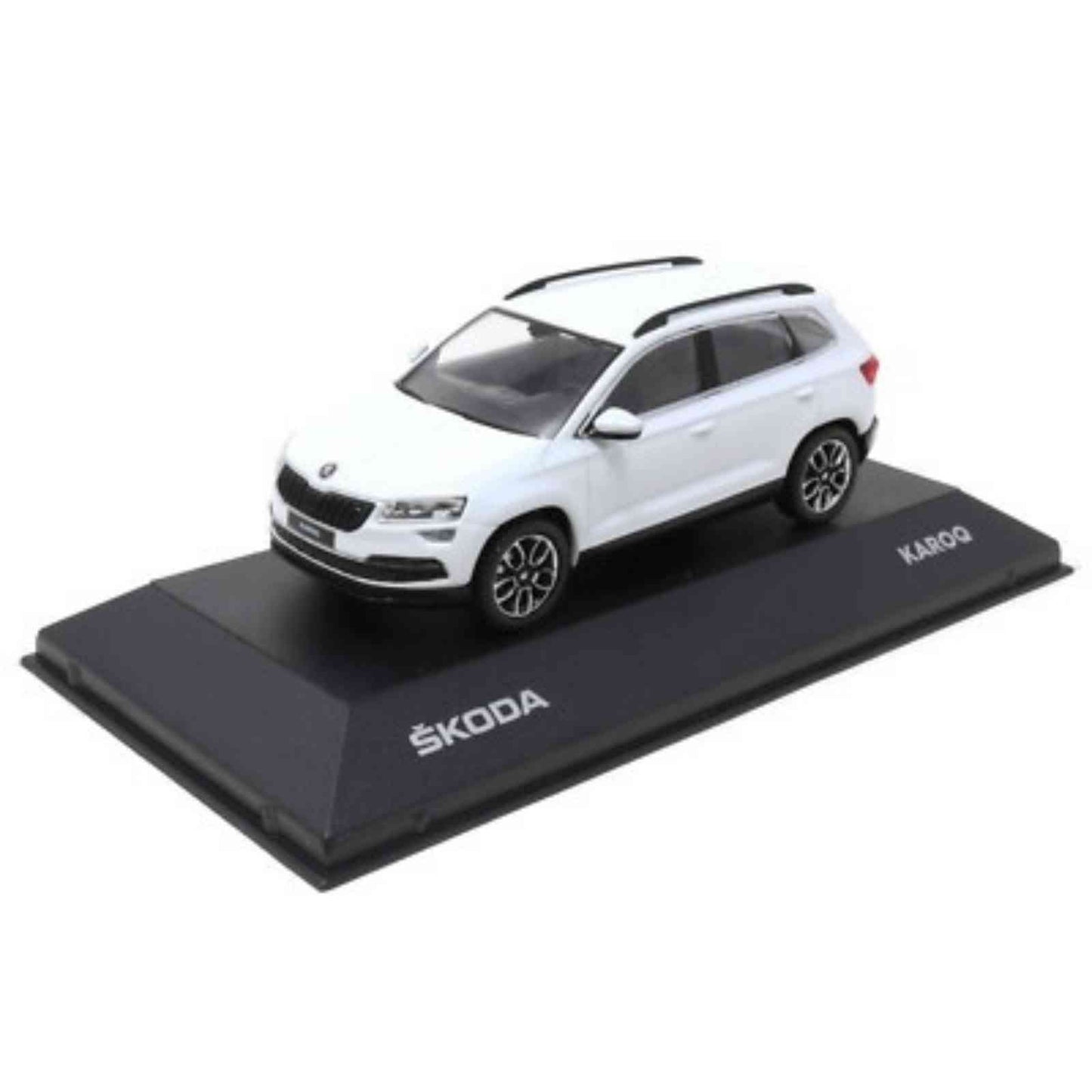 Skoda Moon White Karoq Toy Model