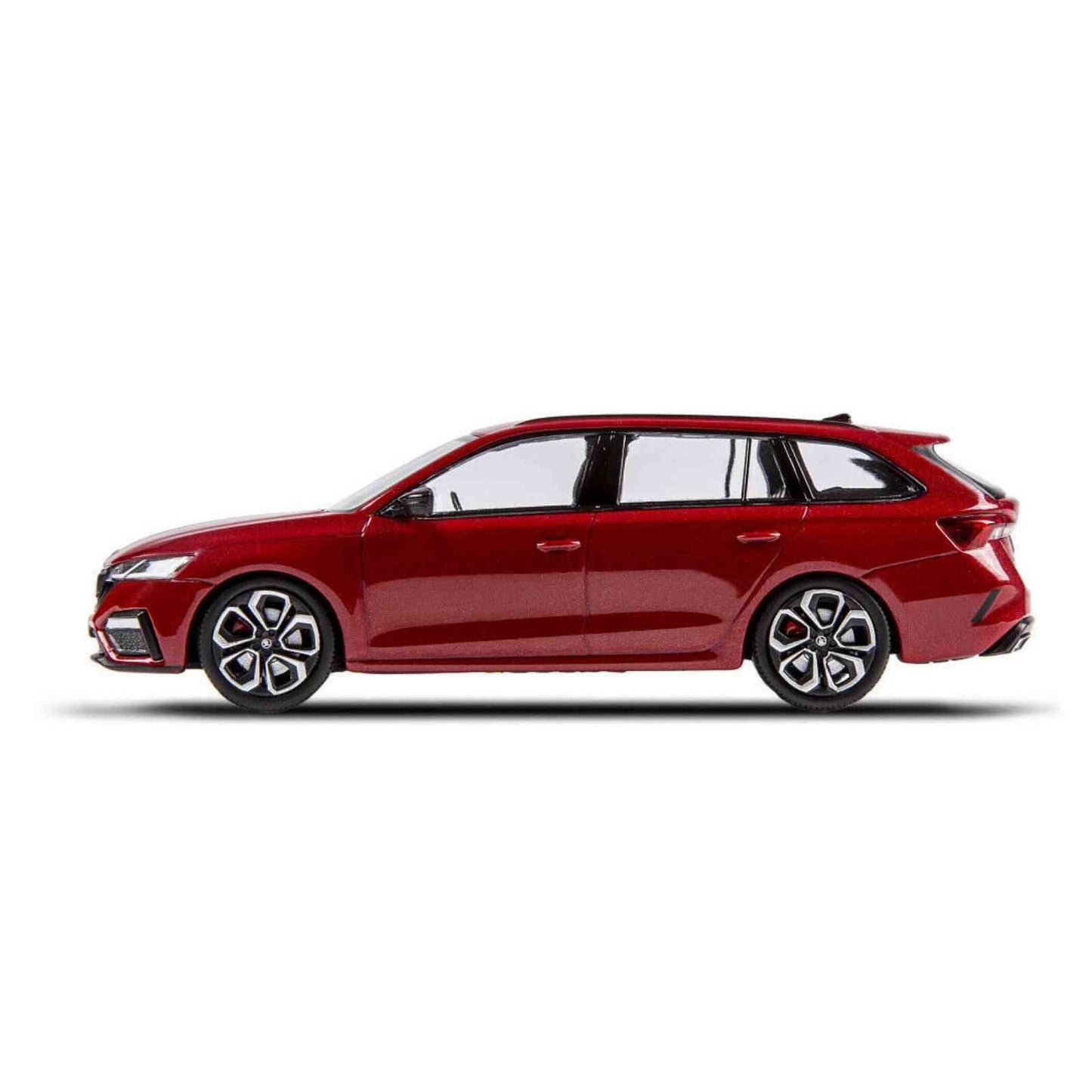 Skoda Velvet Red Octavia Combi RS A8 Toy Model