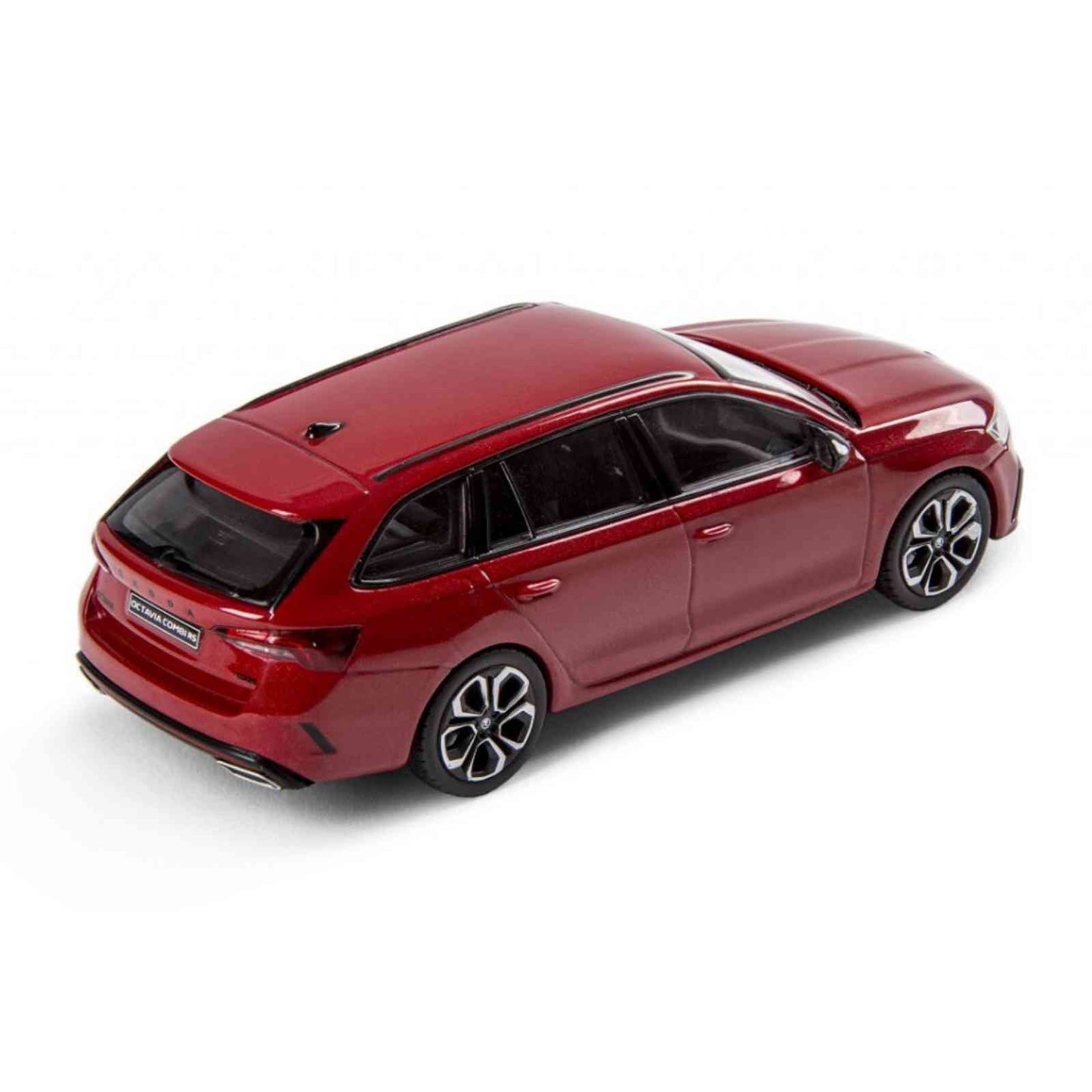 Skoda Velvet Red Octavia Combi RS A8 Toy Model