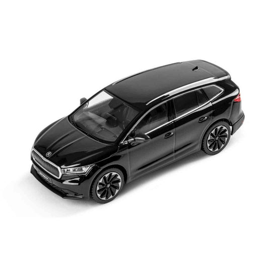 Skoda Magic Black Enyaq iV Toy Car Model