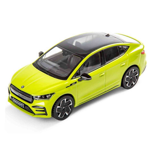 Skoda Mamba Green Enyaq Coupe Toy Car Model