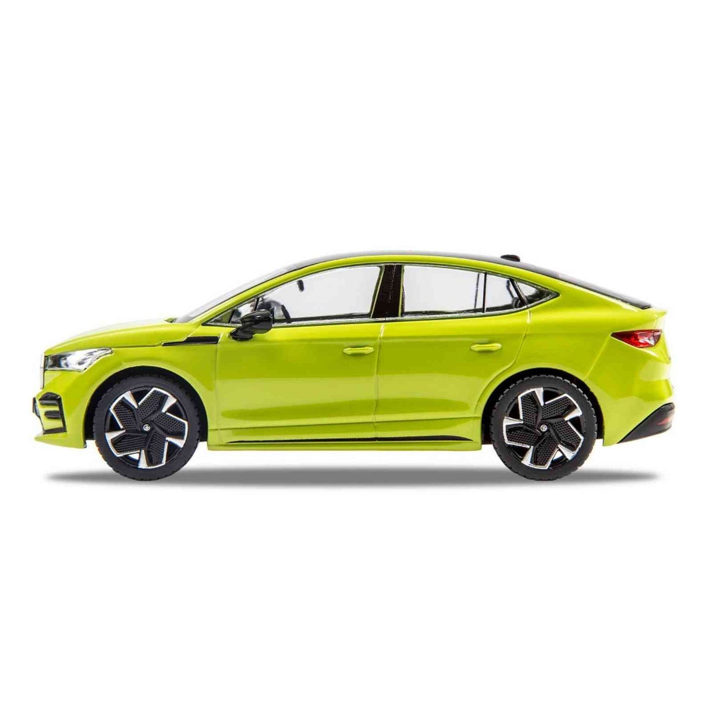 Skoda Mamba Green Enyaq Coupe Toy Car Model