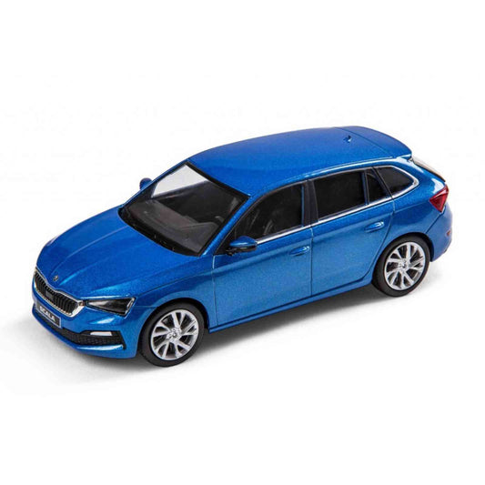 Skoda Scala Race Blue Toy Car Model