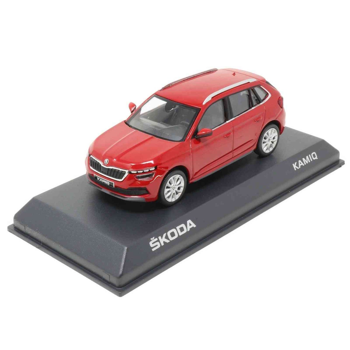 Skoda Velvet Red Kamiq Toy Car Model