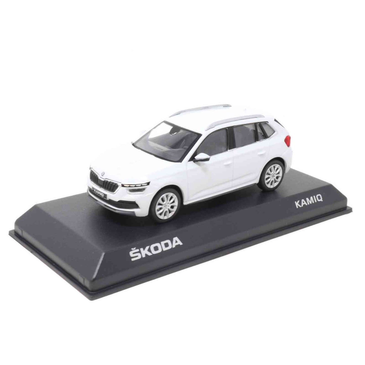 Skoda Moon White Kamiq Toy Car Model