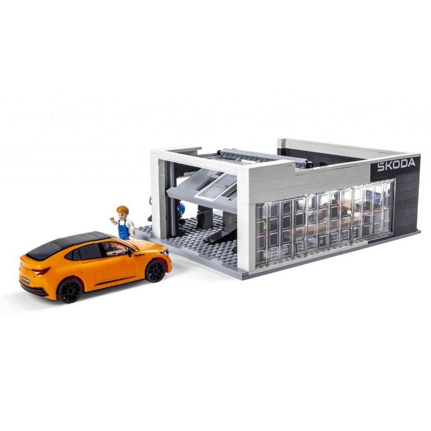 Skoda Service Station Building Blocks