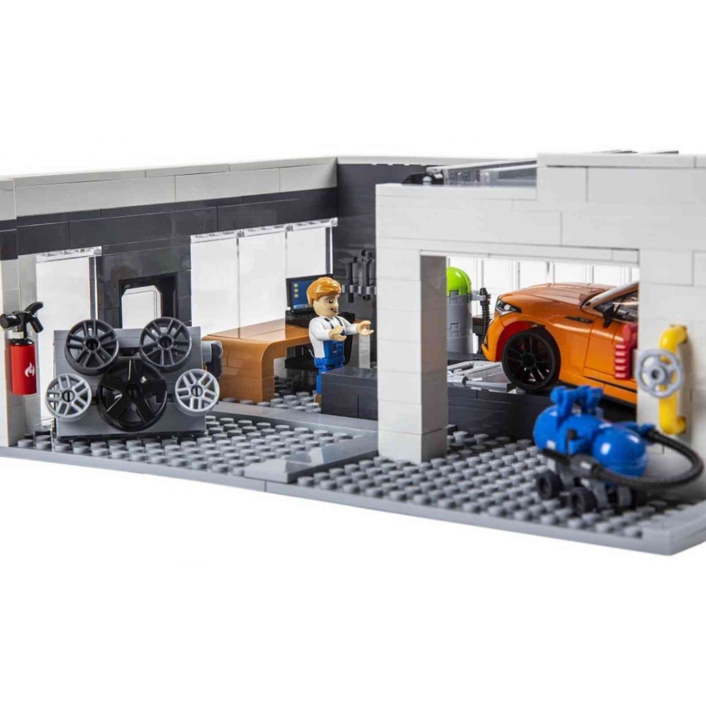 Skoda Service Station Building Blocks