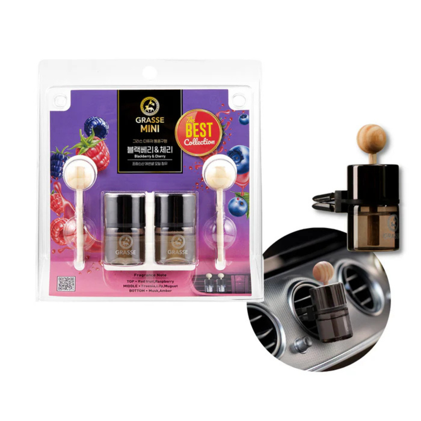 Grasse Mini Vent Clip Diffuser