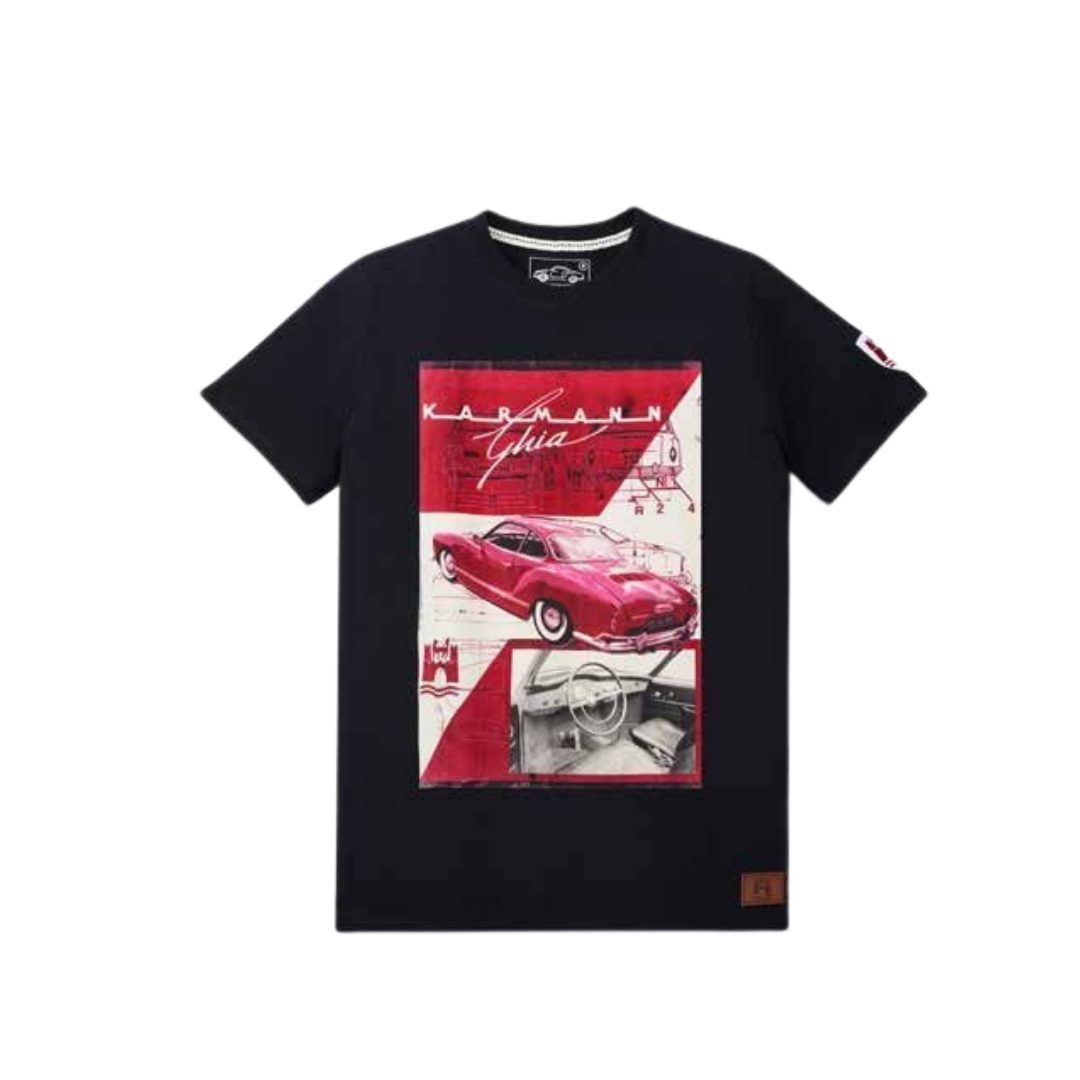 Volkswagen “Karmann Ghia” Vintage Red Men’s T-Shirt
