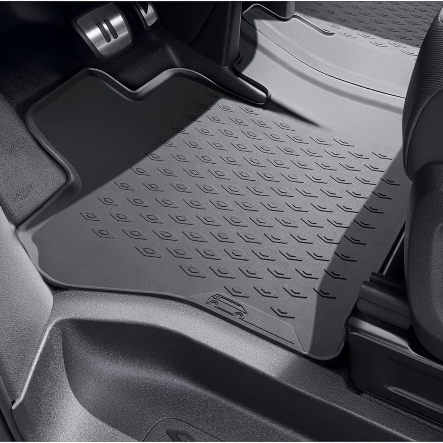 Volkswagen ID.Buzz Rubber Floor Mats (6-7 Seater)