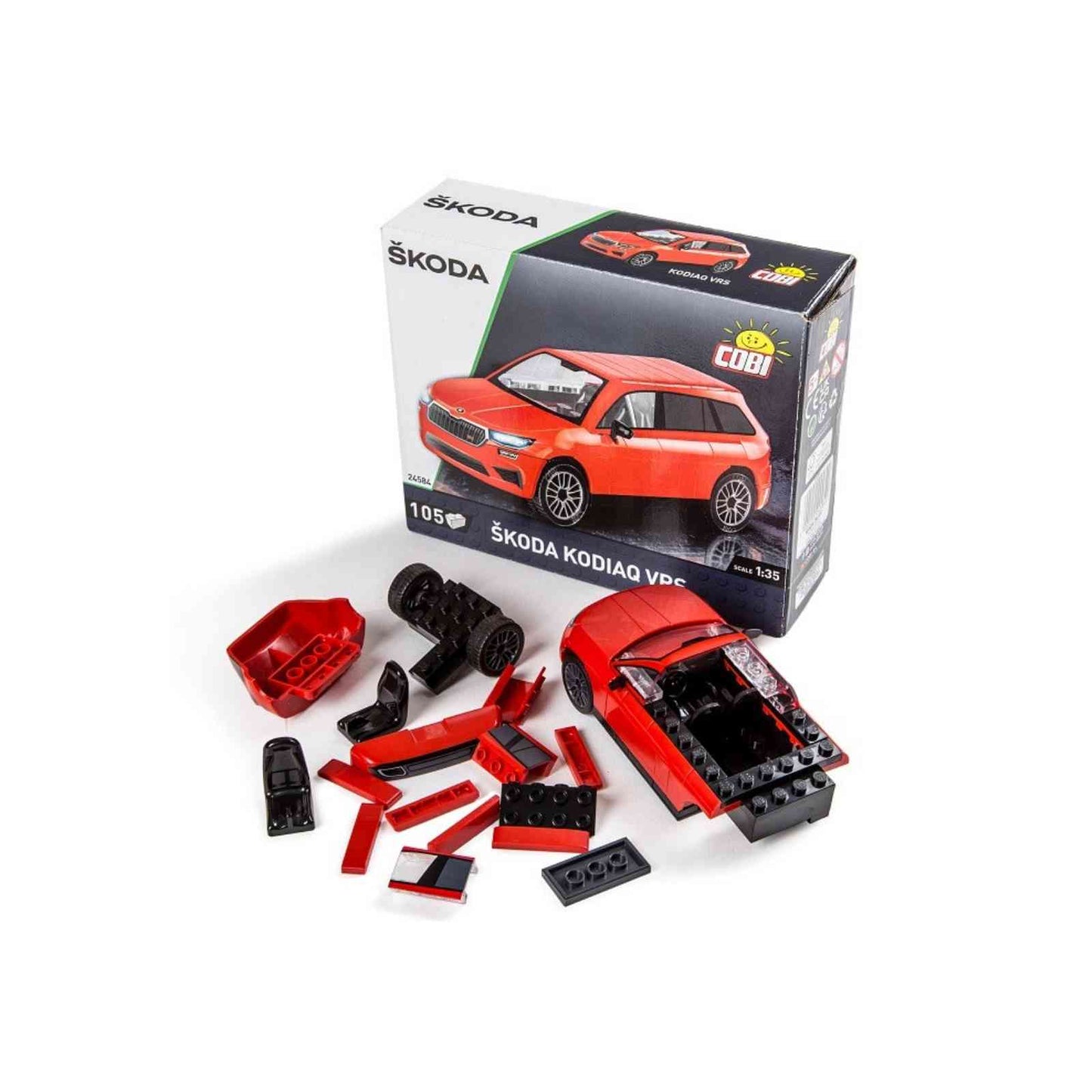 Skoda Kodiaq VRS Building Blocks Toy Model