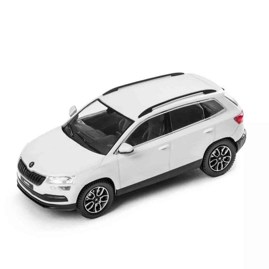 Skoda Moon White Karoq Toy Model