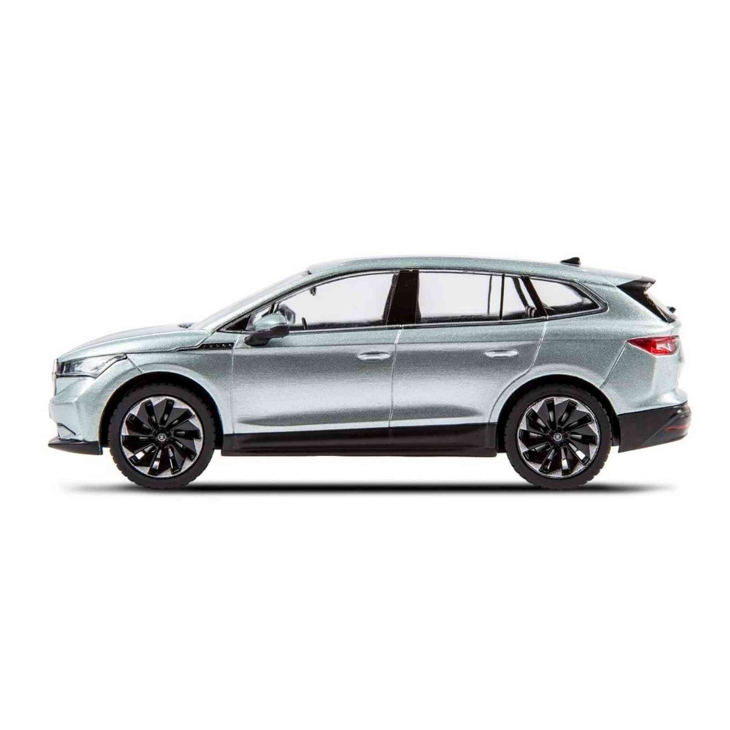Skoda Arctic Silver Enyaq iV Toy Car Model