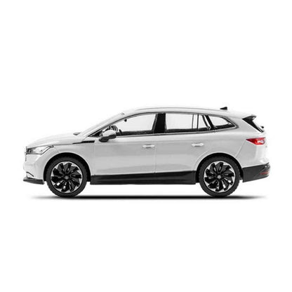 Skoda Moon White Enyaq iV Toy Car Model