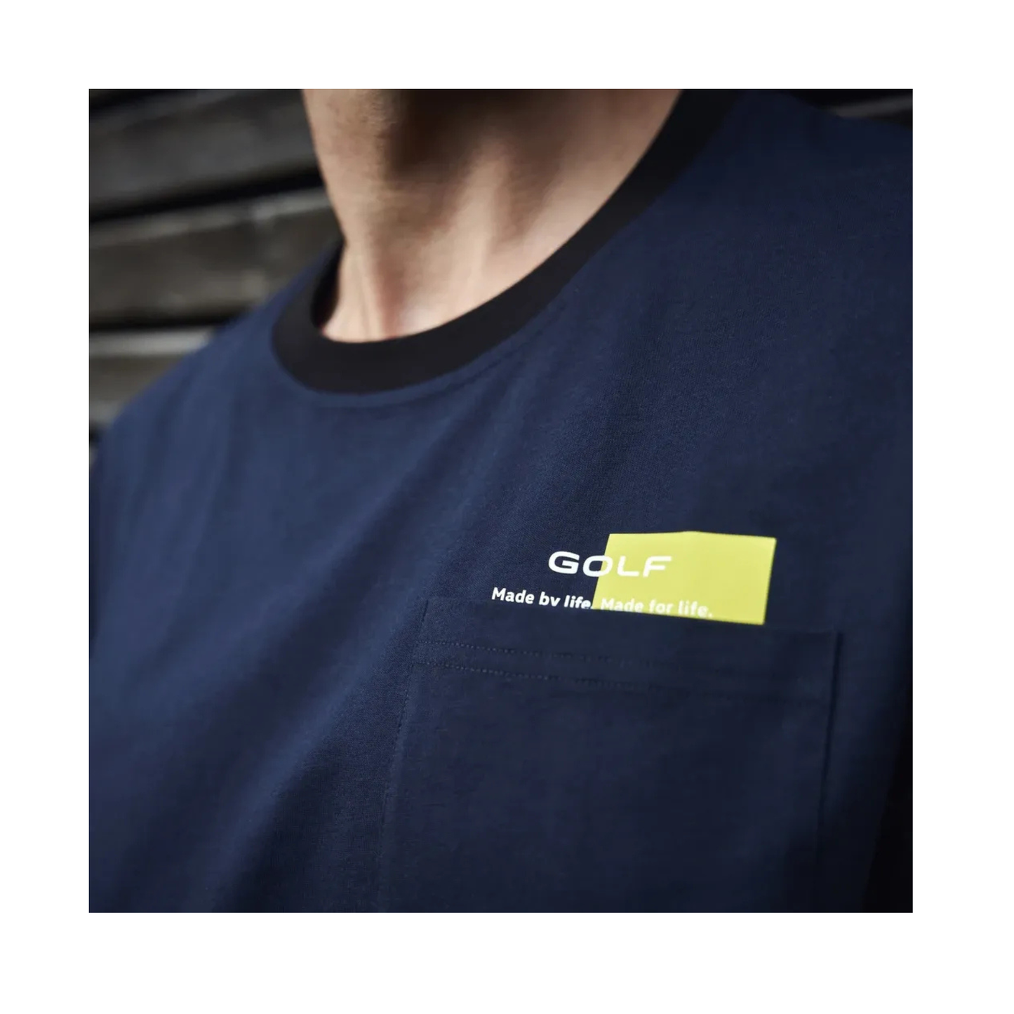 Golf T-Shirt Blue Unisex - M Size