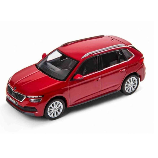 Skoda Velvet Red Kamiq Toy Car Model