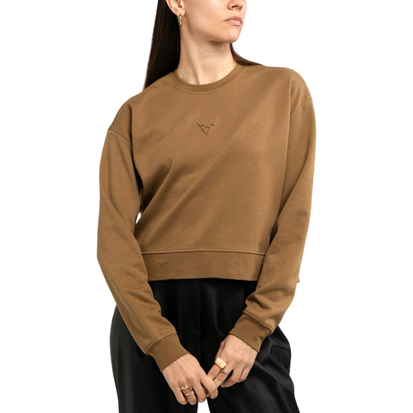 [Pre-Order] CUPRA Tobacco Brown Women's Crewneck Sweatshirt