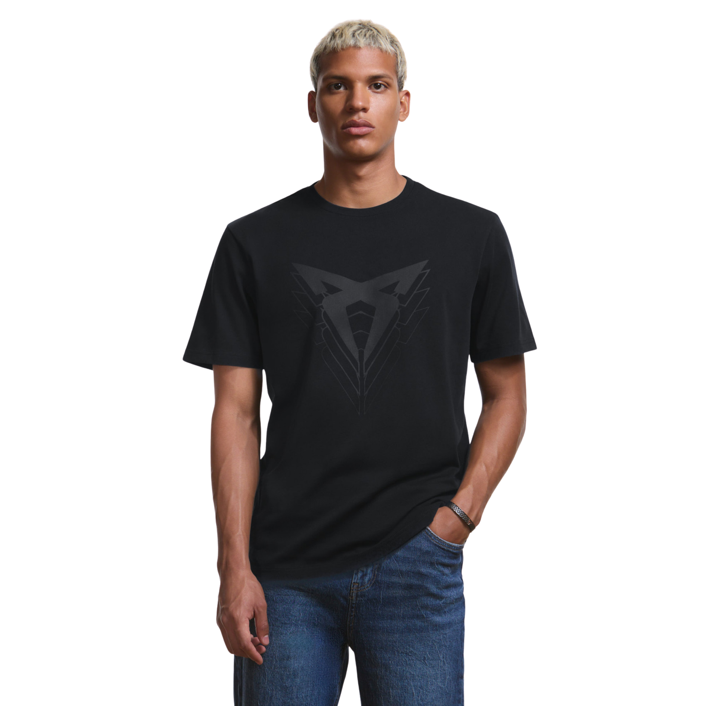 [Pre-Order] CUPRA Big Logo Men's Black T-Shirt