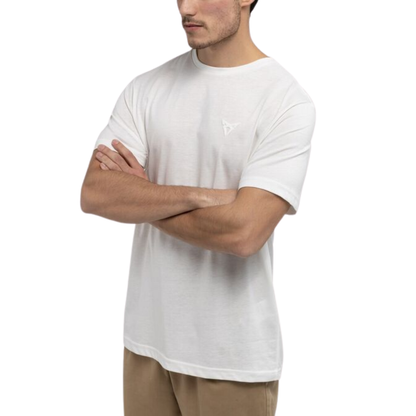 [Pre-Order] Cupra Embossed Logo White Men's T-Shirt