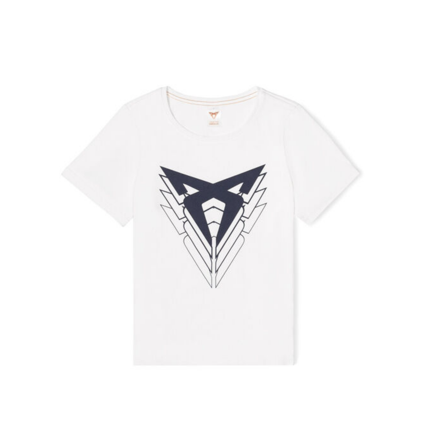 [Pre-Order] CUPRA Big Logo Women's White Slim Fit T-Shirt