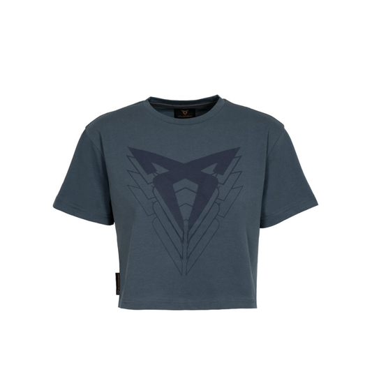 [Pre-Order] CUPRA Big Logo Enceladus Women's Grey T-Shirt
