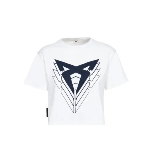 [Pre-Order] CUPRA Big Logo White Women's T-Shirt