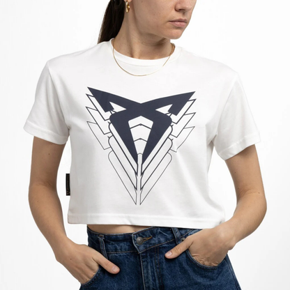 [Pre-Order] CUPRA Big Logo White Women's T-Shirt