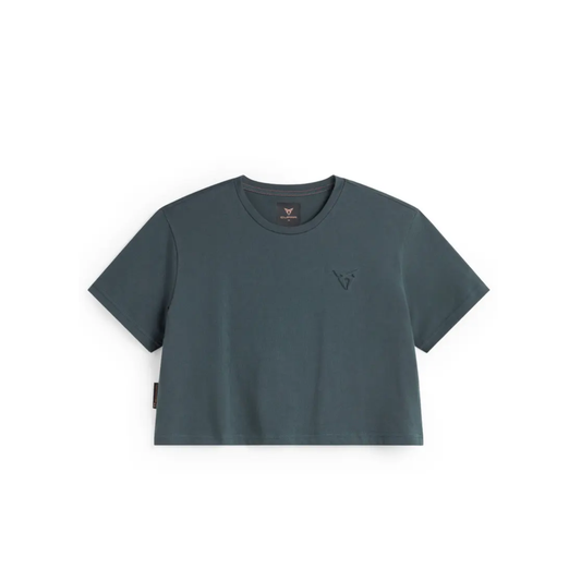 [Pre-Order] CUPRA Embossed Logo Enceladus Grey Women's T-Shirt