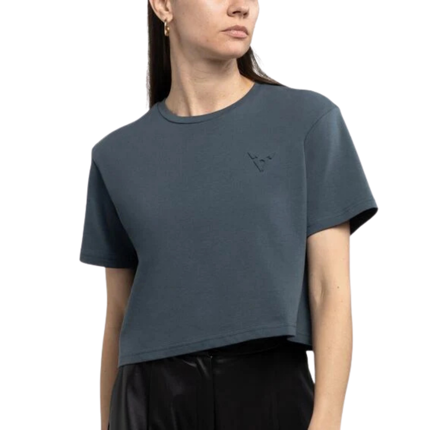 [Pre-Order] CUPRA Embossed Logo Enceladus Grey Women's T-Shirt