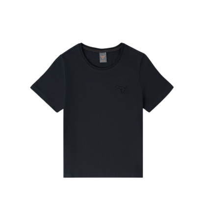 [Pre-Order] CUPRA Embossed Logo Black Women's T-Shirt Black