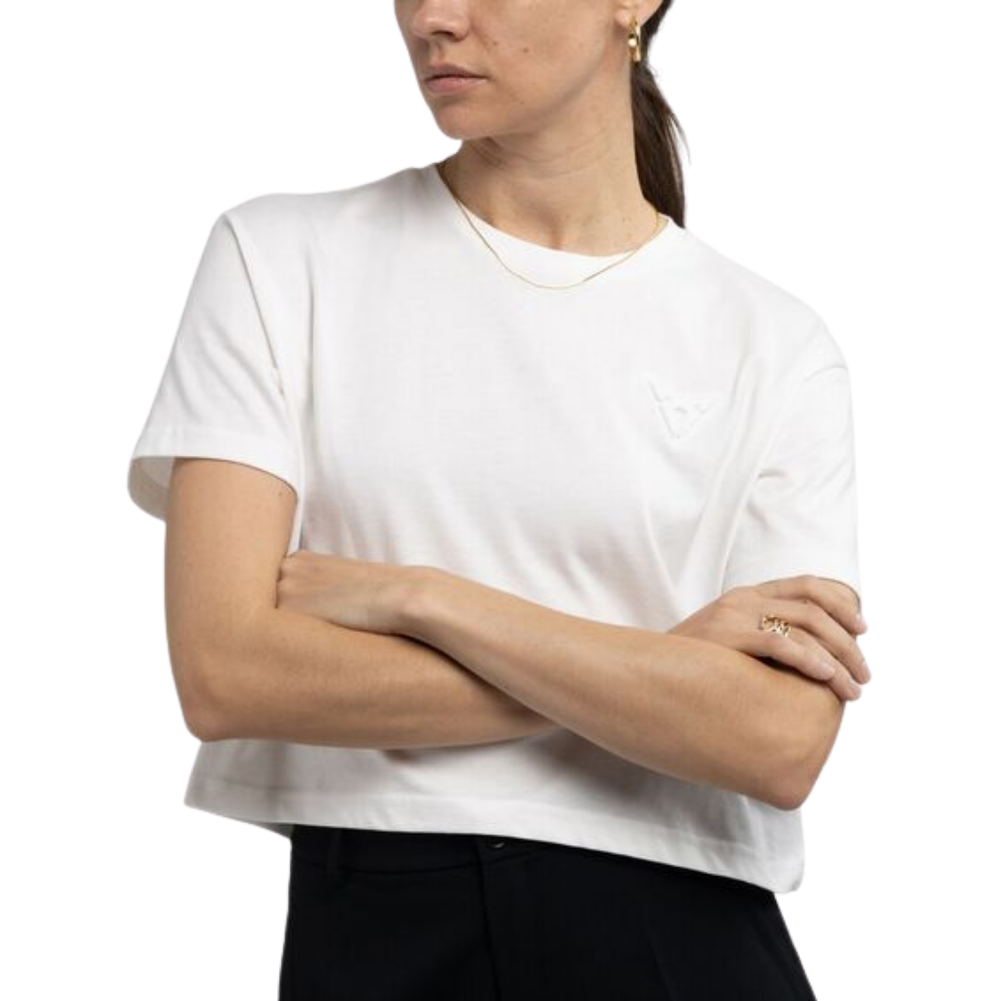 [Pre-Order] CUPRA Embossed Logo White Women's T-Shirt