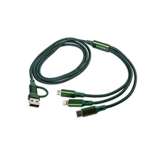 Skoda 4-in-1 USB Charging Cable