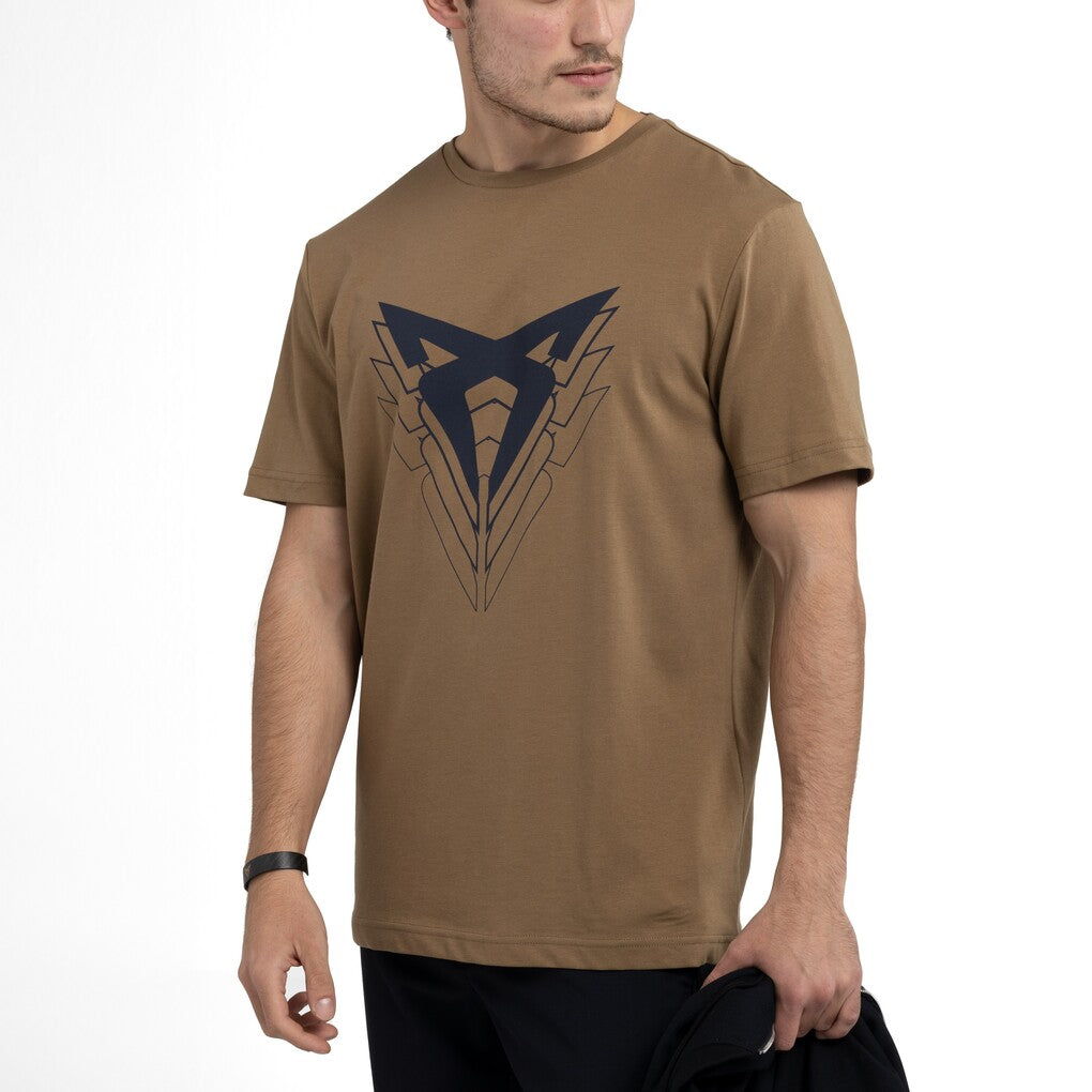 CUPRA Tabacco Brown T-Shirt