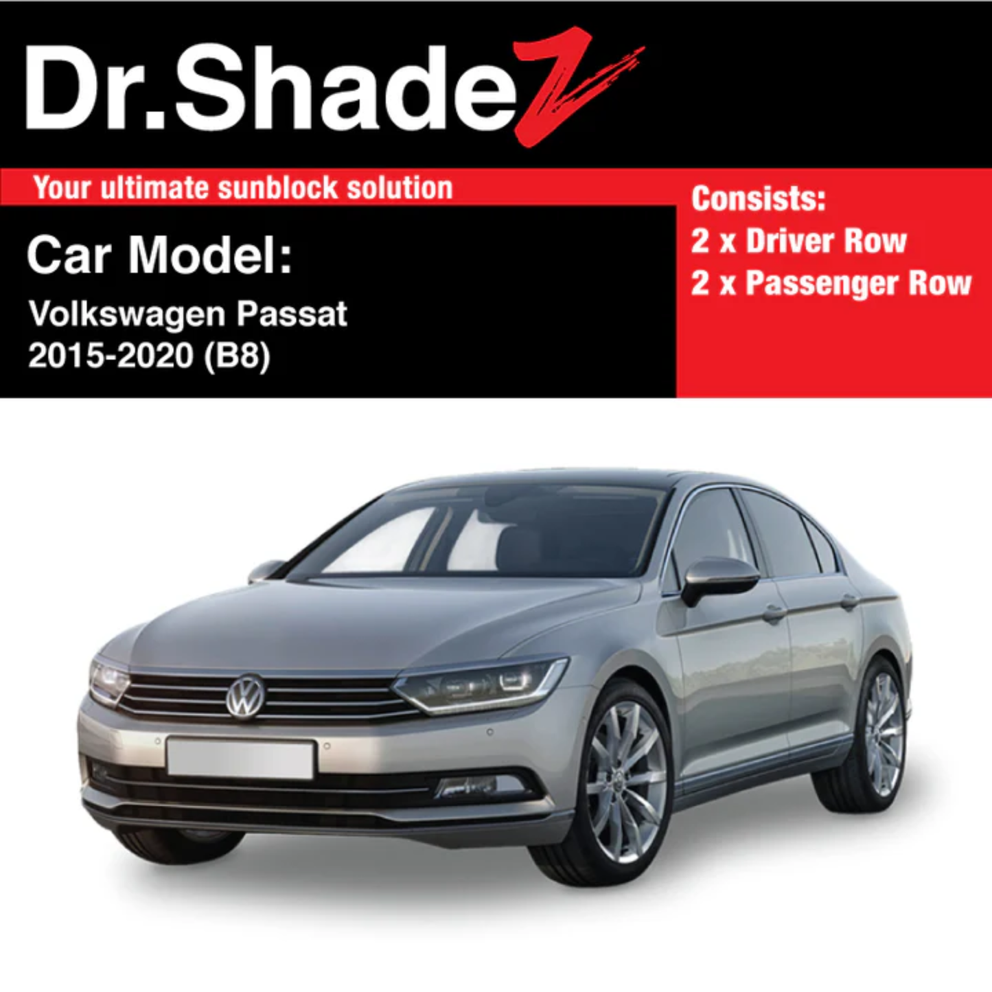 Volkswagen Passat B8 (2015-2020) Sunshades