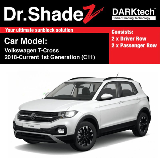 Volkswagen T-Cross (2019-Current) Sunshades