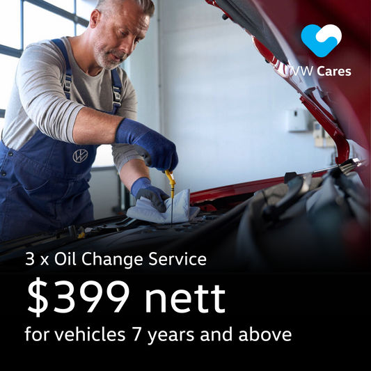 3x Oil Change Service