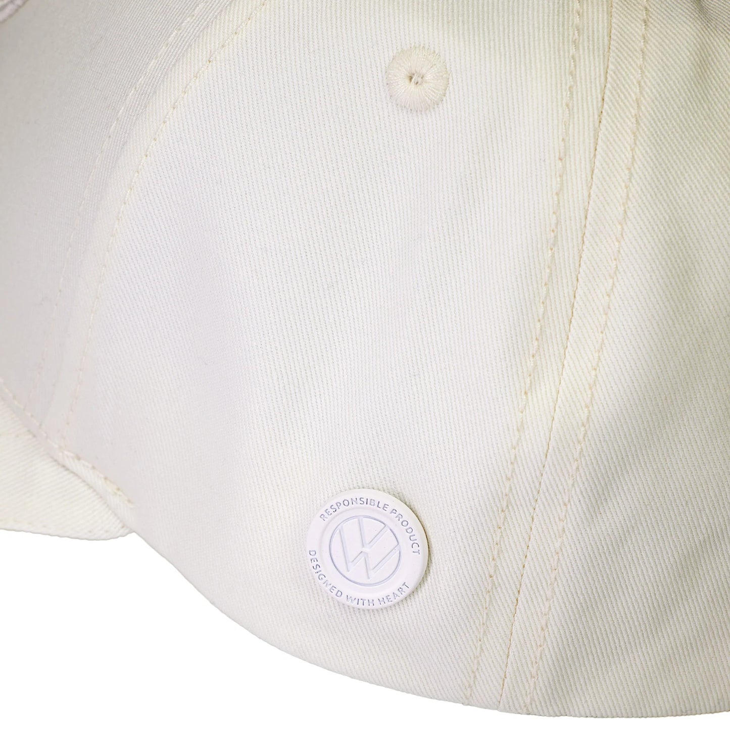Volkswagen White Baseball Cap